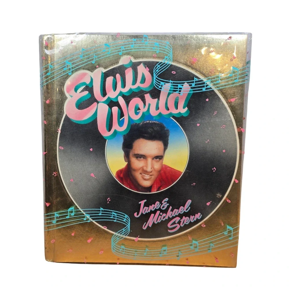 Elvis' World by Michael E. Stern & Jane Stern 1987 Hardcover‎ Dust Jacket 1st Ed